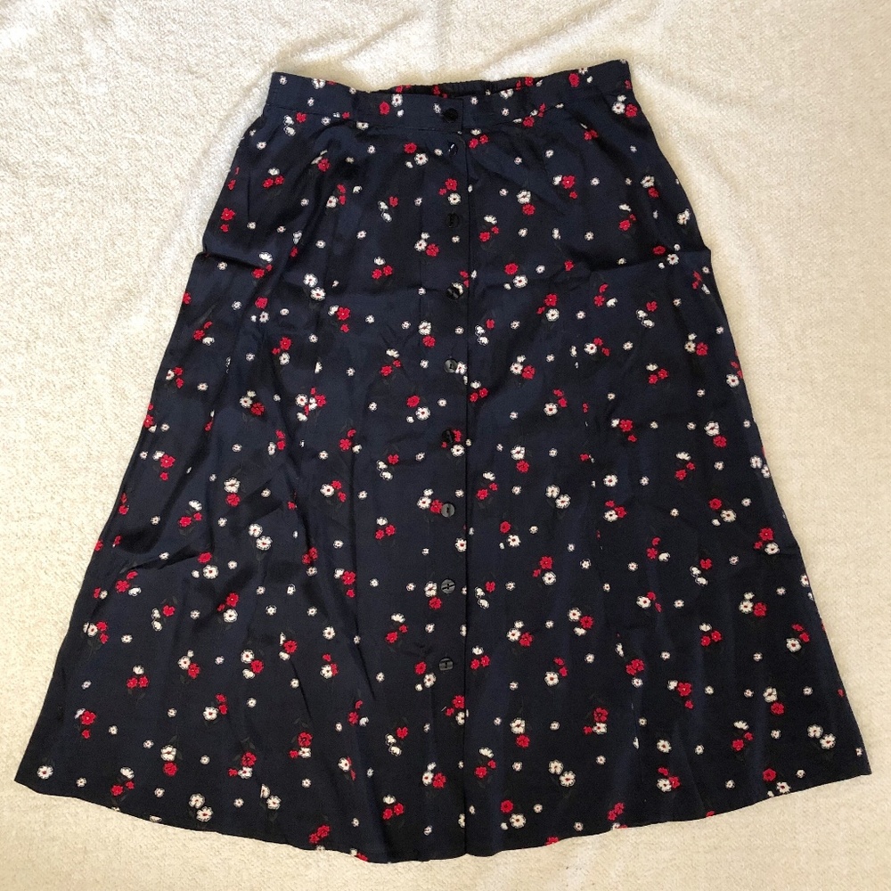Midi/Maxi Floral Skirt